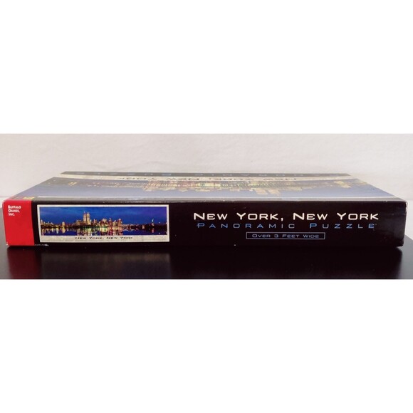 Panoramic Puzzle - New York World Trade Center Twin Towers 750 pc Vintage - Picture 3 of 6